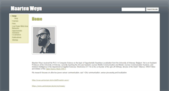 Desktop Screenshot of mweyn.wesdec.be